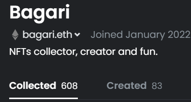 NFTbagari tweet media