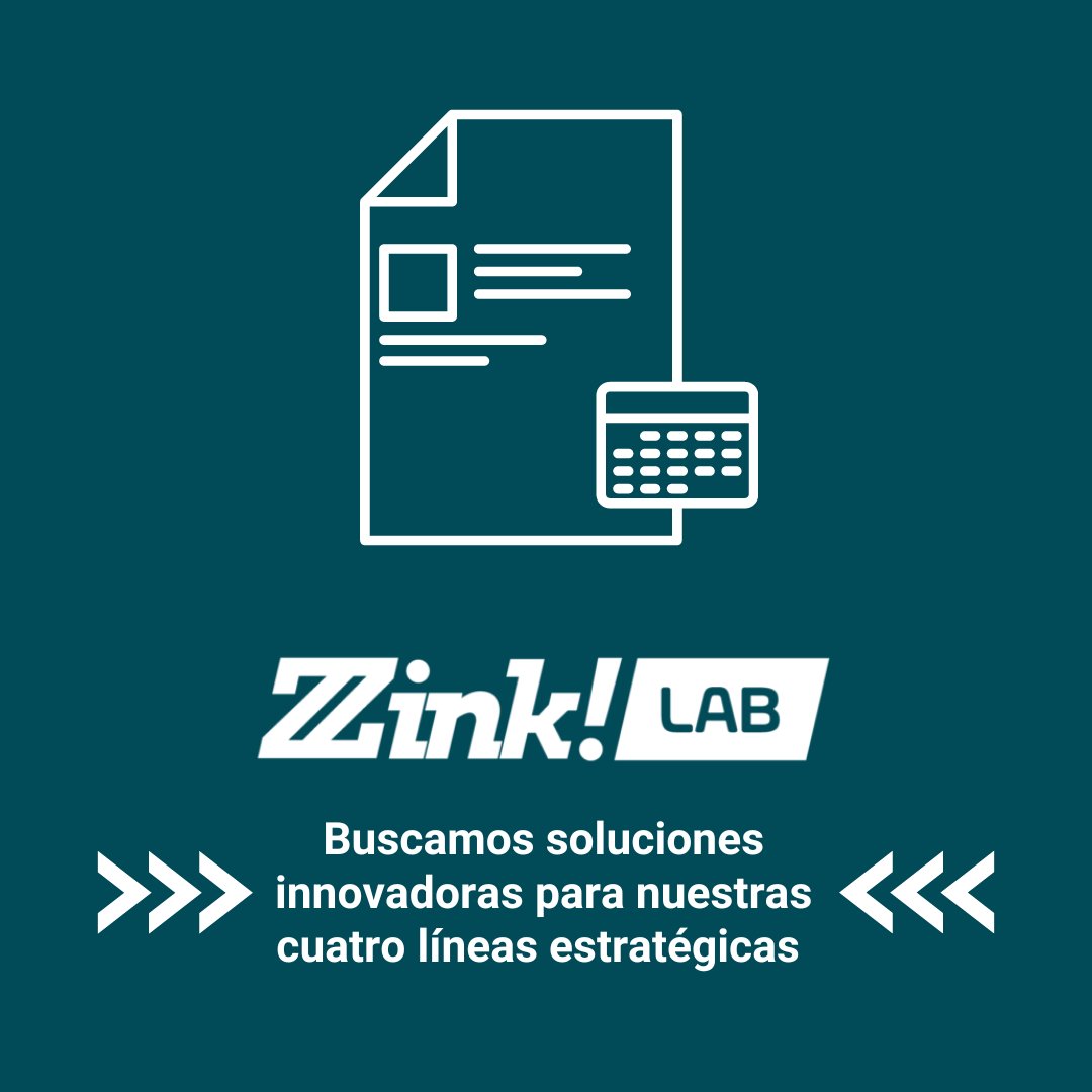 🔎 Desde ZZink!Lab buscamos soluciones innovadoras para cualquiera de nuestras cuatro líneas estratégicas: 𝗽𝗿𝗼𝗱𝘂𝗰𝘁𝗼𝘀, 𝘁𝗲𝗰𝗻𝗼𝗹𝗼𝗴𝗶́𝗮𝘀, 𝗽𝗿𝗼𝗰𝗲𝘀𝗼𝘀 𝘆 𝘀𝗼𝘀𝘁𝗲𝗻𝗶𝗯𝗶𝗹𝗶𝗱𝗮𝗱. 

Descubre más información en nuestra página web 🔗 zelnovazeltia.com/zzinklab/