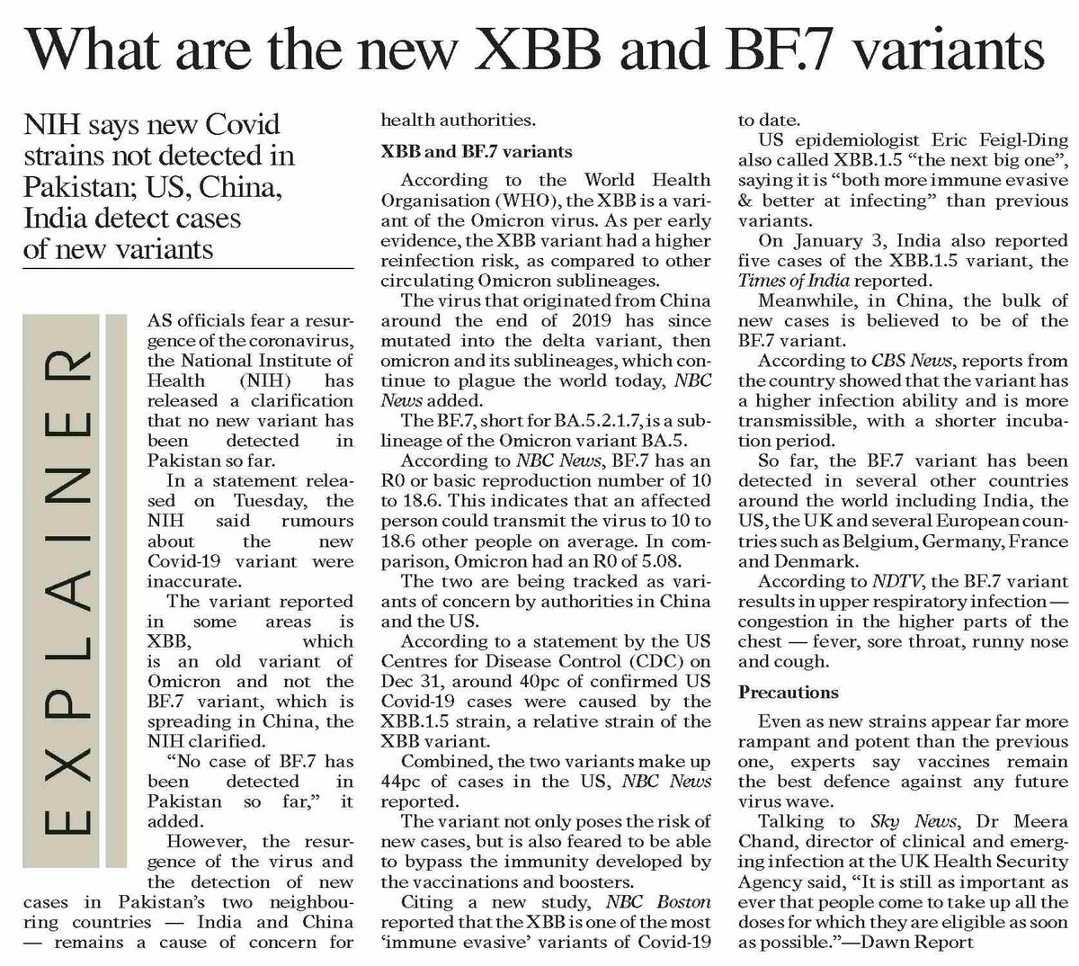 CssTimes's tweet photo. What are the new #XBB and #BE7 #variants 
#Health 
#CSSExams
#RestInPeace https://t.co/MHioFFgx97