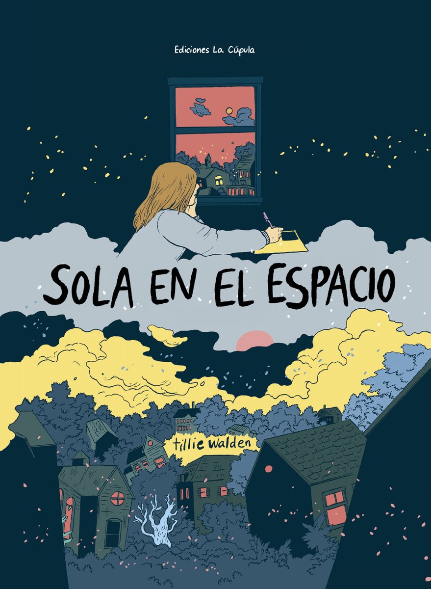 Sola en el espacio es una antología de las historietas más tempranas de Tillie Walden. En ellas se aprecian ya los primeros rasgos de la categoría gráfica que alcanzará con el tiempo y se puede olfatear toda la poética que cuajará en obras posteriores.
lacupula.com/catalogo/sola-…