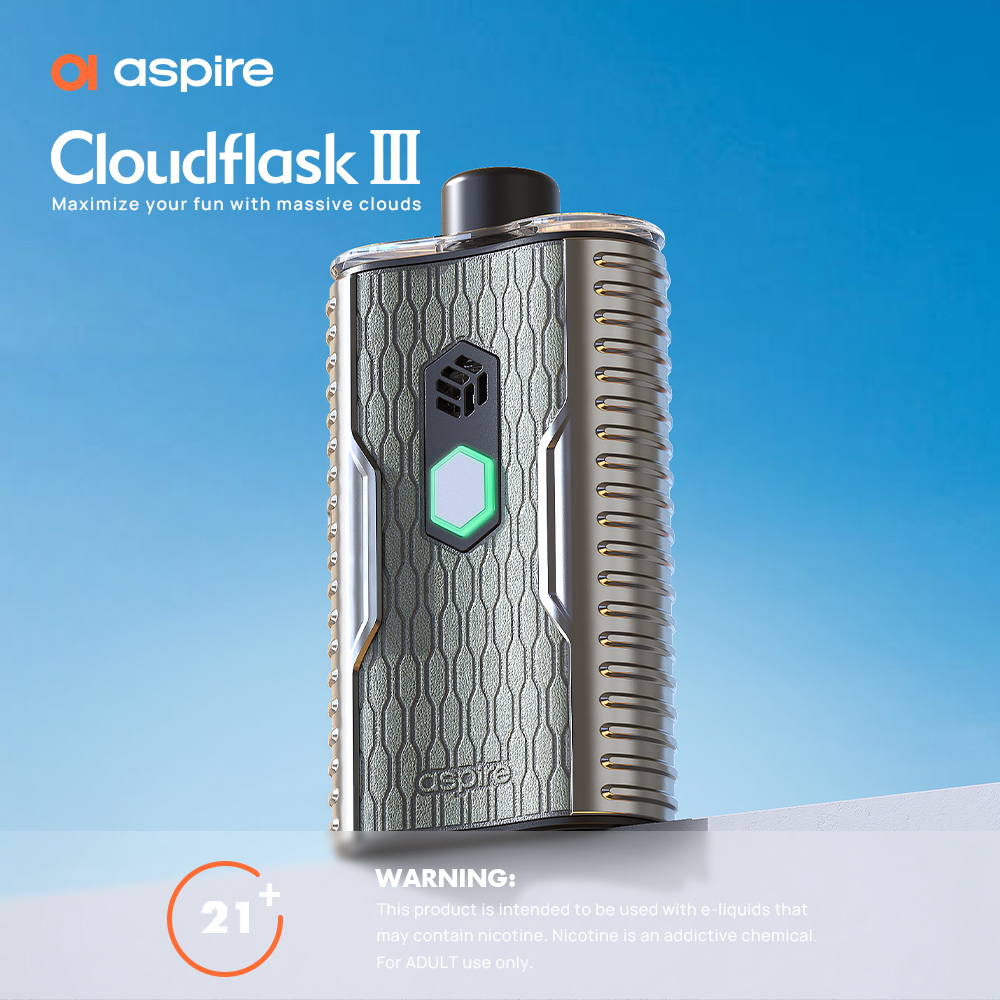 aspire_japan's tweet photo. 今日はCloudflask IIIを選んだが🤗

#Cloudflask3 #vapefam #vapelove #vape好きな人と繋がりたい https://t.co/914ClYMYc5