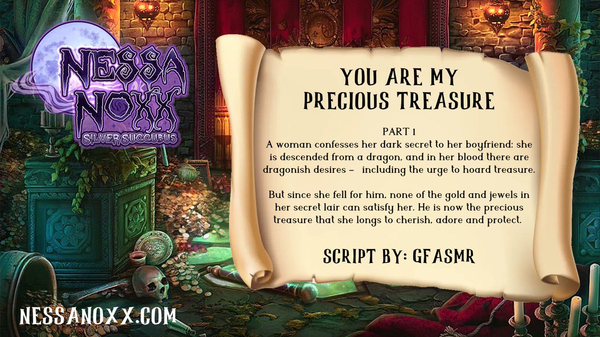 NessaNoxxVA's tweet photo. A sneaky glimpse at the next script fill VA series I'll be uploading to my YouTube ❤️🐉🪙

#ENVtuber #VtubersEN #VtuberSupport #VtuberUprising #asmr #va #scriptfill https://t.co/8n9K1CeDg1