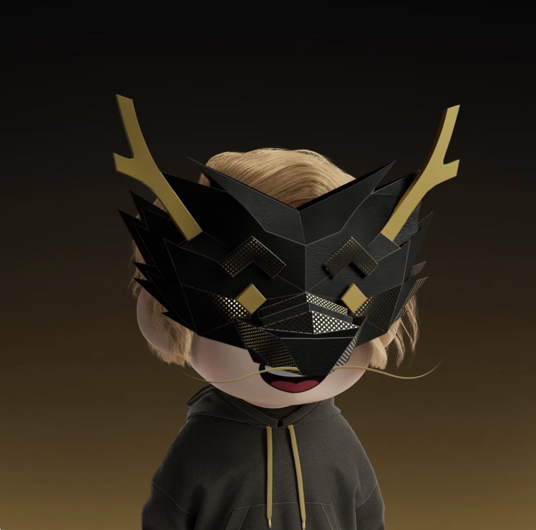 Thank you <a href="/amoreda/">Antonio Moreda</a> lets the <a href="/origamasks/">Origamasks ⭐️</a> 1/1 🐲 go. Smooth trade 🤝 

#Origamasks #WeAreChild #staychildish #MaskKids #stillkid #dreambig  #OrigaFollowOriga #omg #omgu