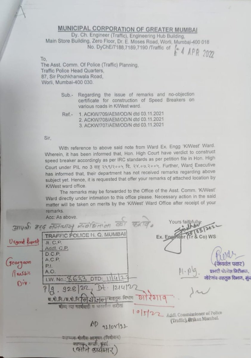 <a href="/shahnawazs83/">Shahnawaz Hussain</a> <a href="/mybmcwardKW/">Ward KW BMC</a> <a href="/mybmc/">माझी Mumbai, आपली BMC</a> <a href="/MCGM_BMC/">Mumbai</a> <a href="/MumbaiPolice/">मुंबई पोलीस Mumbai Police</a> <a href="/NikhilD23429997/">Adv.Nikhil A D’souza</a> <a href="/AlertCitizen5/">Alert Citizen</a> <a href="/mumbaimatterz/">मुंबई Matters™🇮🇳</a> <a href="/TOIMumbai/">TOI Mumbai</a> <a href="/mybmc/">माझी Mumbai, आपली BMC</a>Roads when will it be done?
why is it getting delayed?
PLS installs the school sign board too.
@mybmc 
<a href="/mybmcwardKW/">Ward KW BMC</a> 
@mybmcRoads 
<a href="/IqbalSinghChah2/">Iqbal Singh Chahal</a>
<a href="/AvinashDhakane1/">Avinash Dhakane</a>

<a href="/MMVD_RTO/">Transport Department (RTO), Maharashtra</a>
<a href="/DGPMaharashtra/">महाराष्ट्र पोलीस - Maharashtra Police</a>
<a href="/mieknathshinde/">Eknath Shinde - एकनाथ शिंदे</a>
<a href="/CMOMaharashtra/">CMO Maharashtra</a>
<a href="/Dev_Fadnavis/">Devendra Fadnavis</a>
<a href="/Devendra_Office/">@OfficeOfDevendra</a>
<a href="/PrajaktaKasale/">Prajakta Kasale</a>
@SanjeevScribe