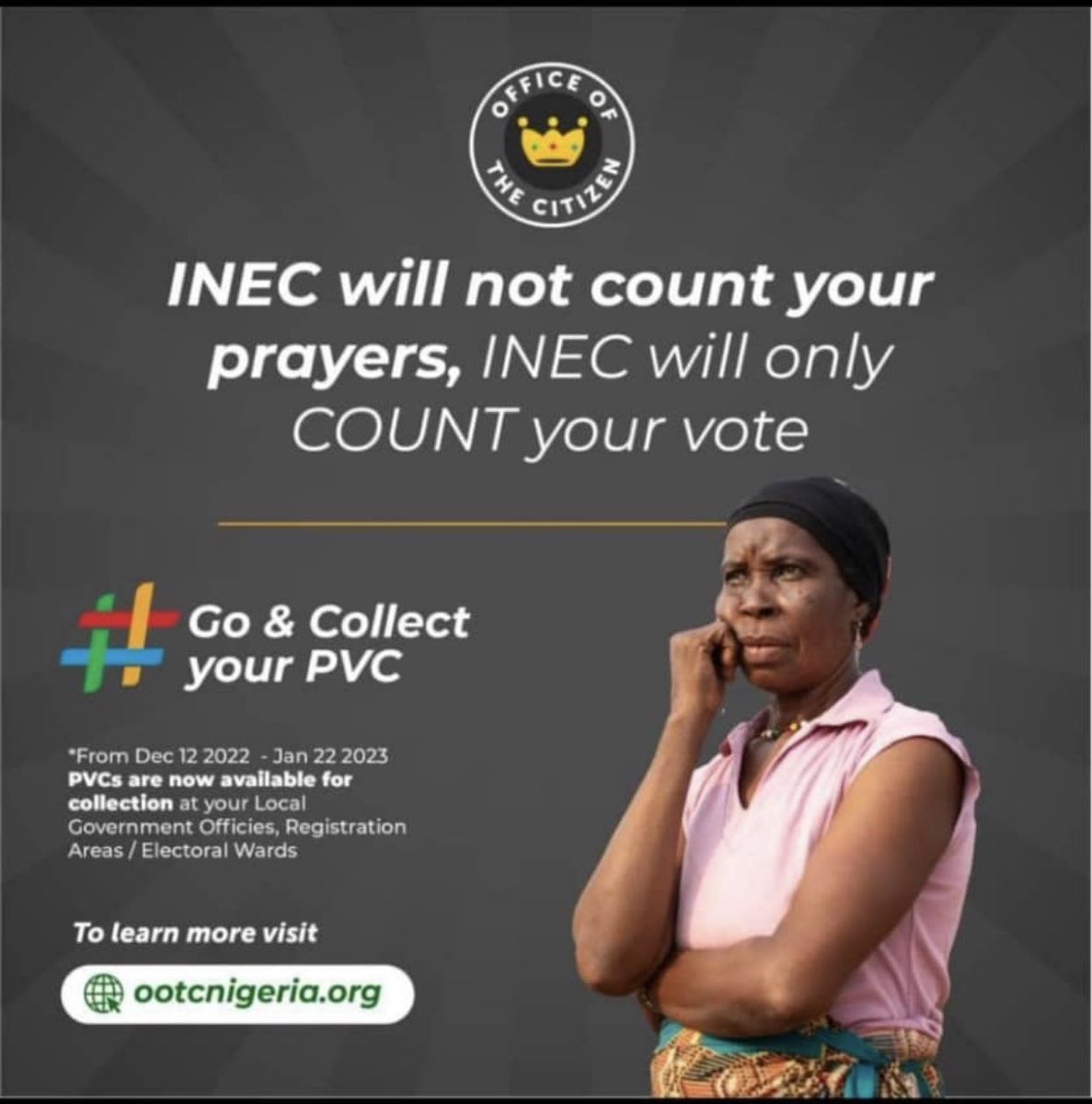 emirald60's tweet photo. Please vote right, get your PVC. https://t.co/C5zBeFBfTJ