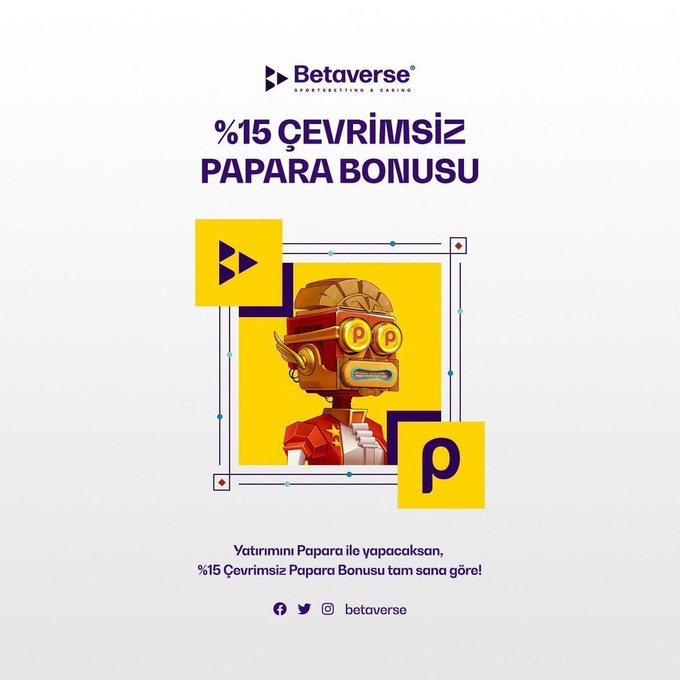 🏹 Hafta içi mesaisi Beta’da kazanmak için sizleri bekliyor!

Yatırımlarınıza ek bonuslarımız ile 1 adım önde başlayın.

🎁 % 15 Çevrimsiz Bonus

Üyesine değer veren adres, Beta!

Your World • Betaverse.support