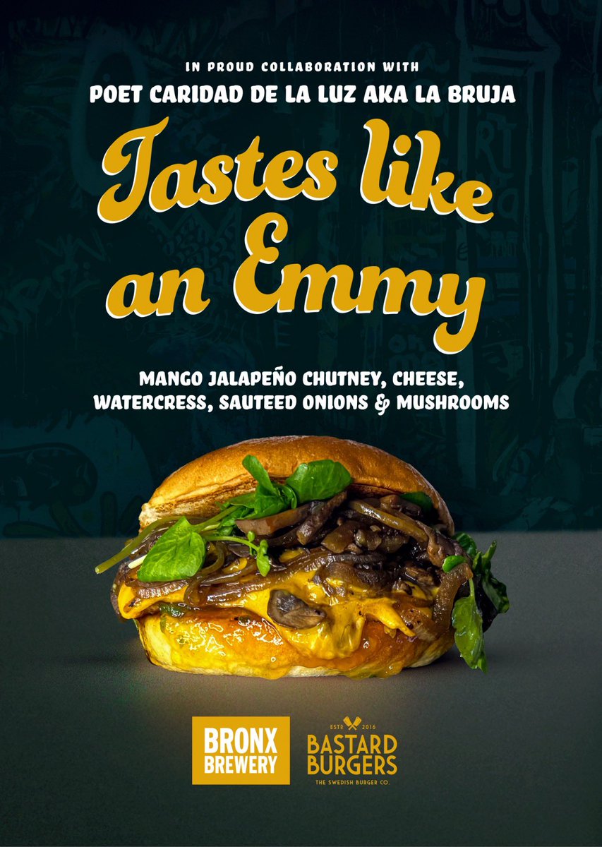 Caridad De La Luz (@labrujanyc) on Twitter photo This Saturday in the LES location of <a href="/TheBronxBrewery/">The Bronx Brewery</a> <a href="/BurgersBastard/">BastardBurgers</a> come taste my first Brew and Burger while I host an open mic! This Saturday in the LES location of <a href="/TheBronxBrewery/">The Bronx Brewery</a> <a href="/BurgersBastard/">BastardBurgers</a> come taste my first Brew and Burger while I host an open mic!