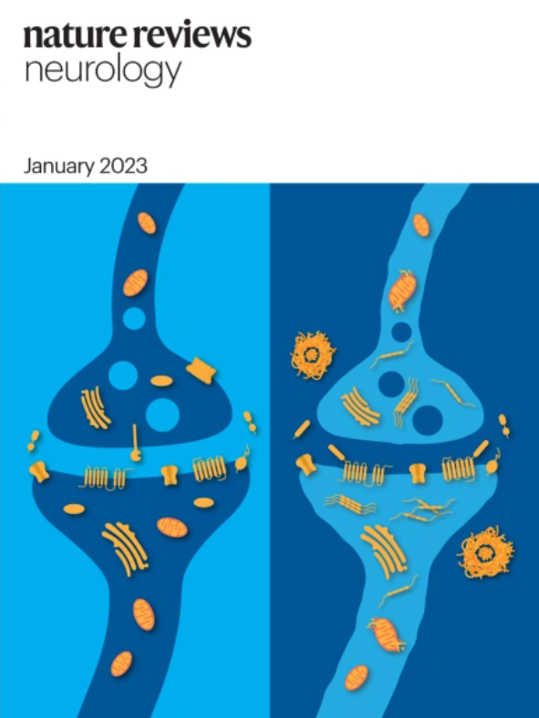 NatRevNeurol's tweet photo. Our first issue of 2023 is now online! Take a look for articles on synaptic degeneration in Alzheimer disease, cell-based therapies, and long-COVID https://t.co/YaySW4hNGM #newfromNRNeurology https://t.co/yVT0nlyz2z