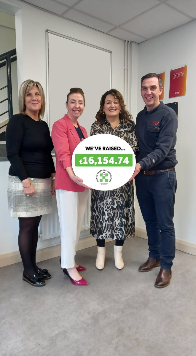 Down's Syndrome Association NI was our charity of the year for 2022 ⭐

We are delighted to announce that from a series of corporate and staff events and other initiatives, we raised £16,154.74.

Read more: firmusenergy.co.uk/blog/firmus-en…

#CharityOfTheYear #DownSyndromeNI