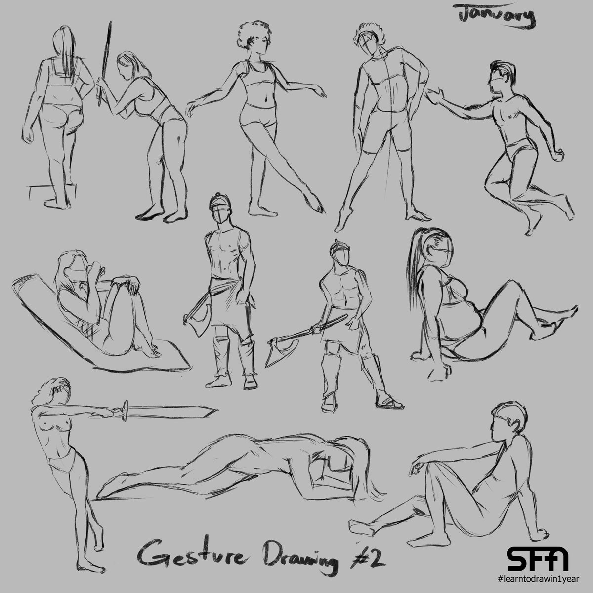SamArtTweets's tweet photo. Another one in the books! Having a lot of fun making these. 😍 #learntodrawin1year https://t.co/o6fx80ETi8