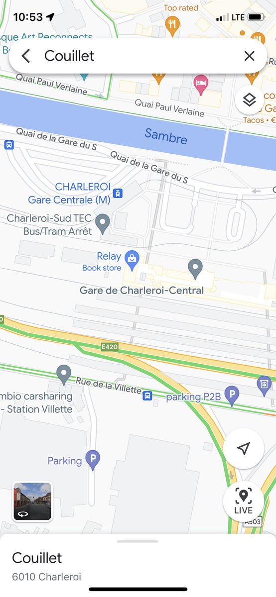 Try to explain to a foreigner Charleroi-Sud is north of Charleroi-Central. Same station, different name #thisisbelgium