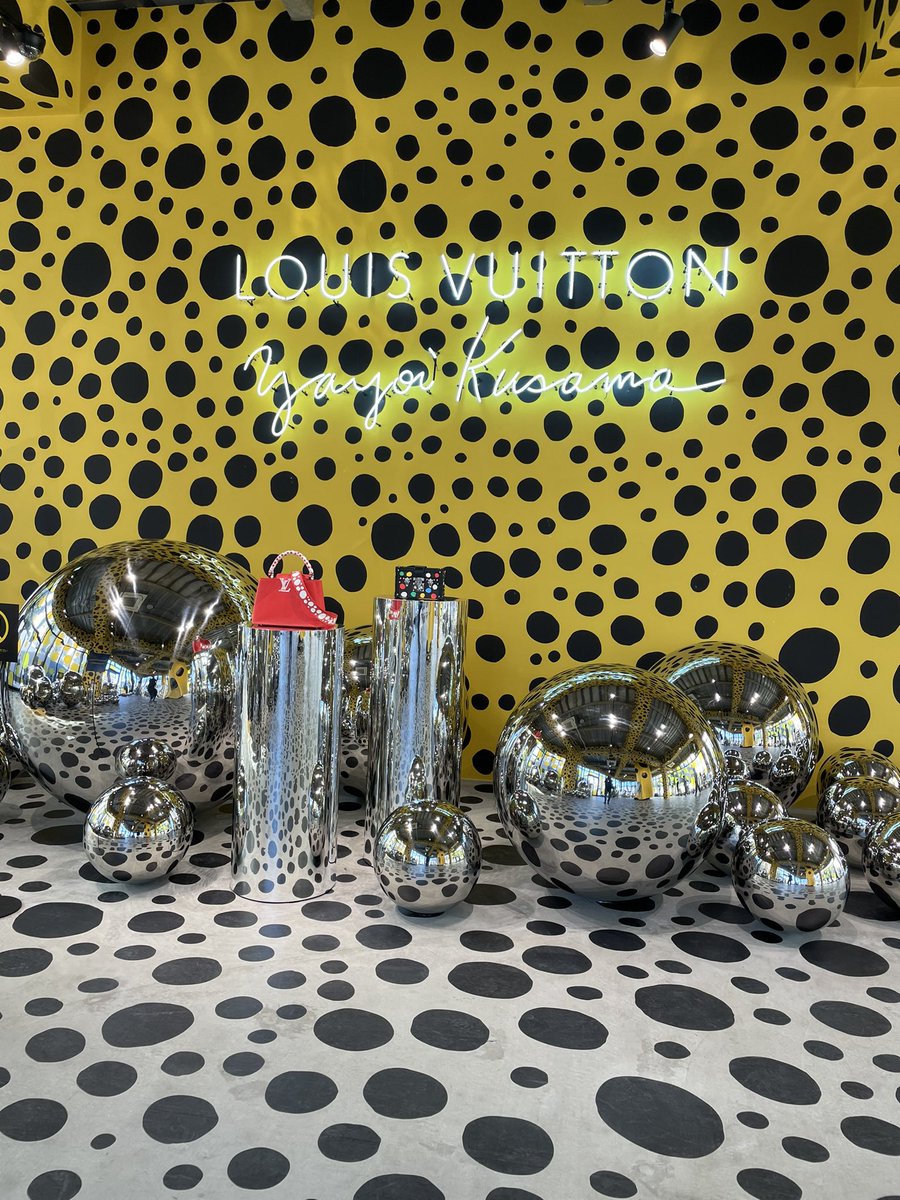 ルイ・ヴィトンと草間彌生がコラボレーションしたポップアップストア