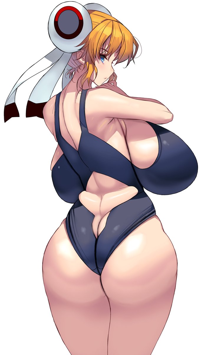 ムチムチした背中 