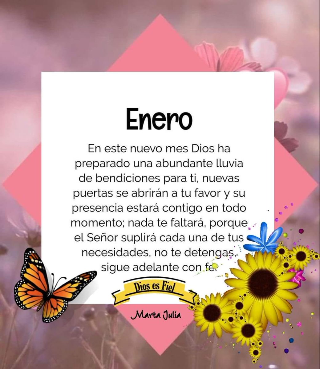 Bienvenido Enero, 
Feliz Inicio de Año... 
Y con él todas las Bendiciones de Dios!

¡Ojala y nos vaya bien a todos!

#4Enero 
#BuenosDiasMundo 
#BoliviaHaceJusticia 
#DeZurdaTeam