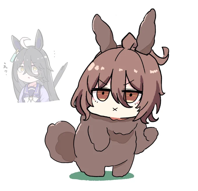 副作用でもふもふになっちゃったアグネスタキオン #ウマ娘 