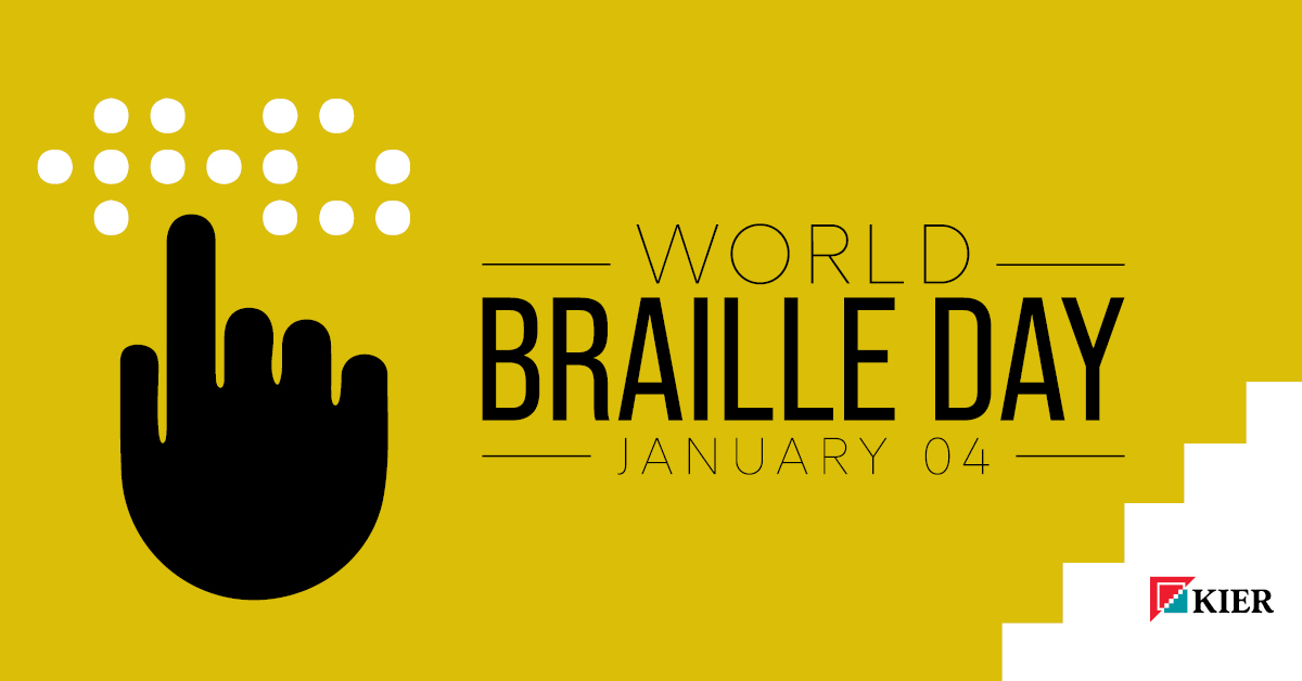 SolumUK's tweet photo. World Braille Day focuses on the importance of Braille as a way of communication for those who are blind or visually impaired. The aim is to create awareness of the Braille language. https://t.co/2im7c5pwzZ