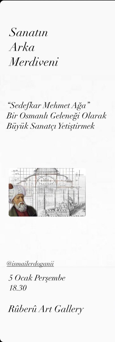 Ruberu Art (@artruberu) on Twitter photo Sanatın Arka Merdiveni seminer dizimiz yeni yılda kaldığı yerden devam ediyor! Linkten kayıt olabilirsiniz.locup.app/event/sedefkar… Sanatın Arka Merdiveni seminer dizimiz yeni yılda kaldığı yerden devam ediyor! Linkten kayıt olabilirsiniz.locup.app/event/sedefkar…