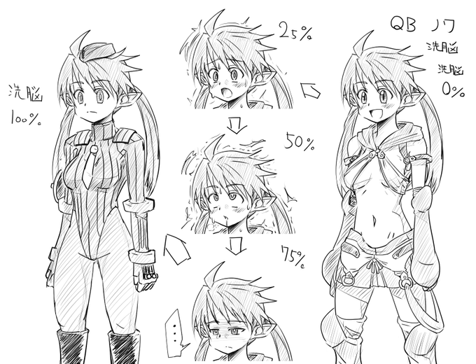 ベガ親衛隊SRPGを考える-QB編4-
明るいキャラが堕ちて兵隊と化すの良いよね
次はアレインかエキドナ 