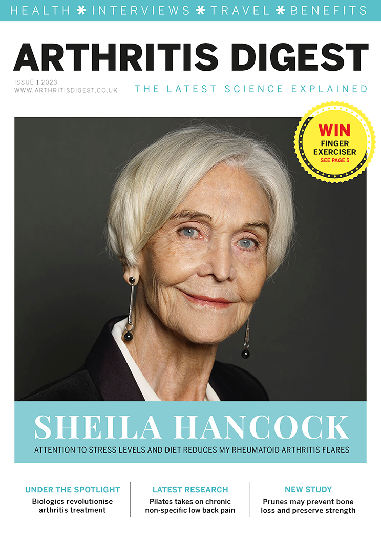 New issue available to download now! Don't miss our exclusive interview with Dame Sheila Hancock, foods that fight inflammation, products to try out plus loads of new information about arthritis, fibromyalgia and bone health:
pocketmags.com/arthritis-dige…