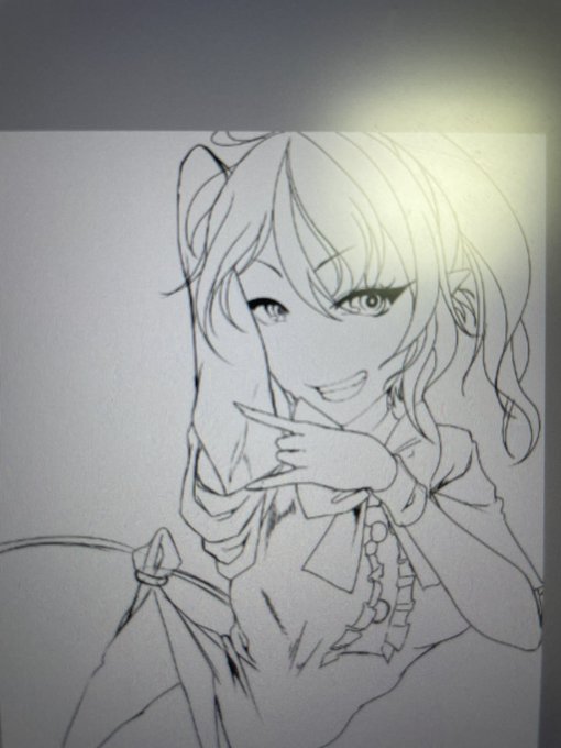 ぬえちゃんの腋(ラフ 