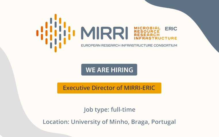 #MIRRI_ERIC is hiring!
#MIRRI is looking for Executive Director of MIRRI-ERIC
📍Full-time position
📍Contract with indefinite duration, starting in May – June 2023
📍Where: <a href="/UMinho_Oficial/">Universidade Minho</a> 
🗓Apply till: Feb 1st ´23
❗️Application and details via the link: ismirri21.mirri.org/2023/01/03/mir…