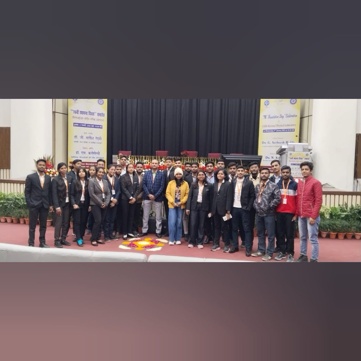 DronacharyaDgi's tweet photo. Students of Dronacharya Group of Institutions, Greater Noida visited “CSIR-National Physical Laboratory” on CSIR-NPL Foundation Day.
Dated: 4th Jan,2023.
#DronacharyaGroupofInstitutions
#GreaterNoida
#bestengineeringcollege
#multipleplacements
#TopEngineeringCollege
#UttarPradesh https://t.co/YZnO5xaWdP