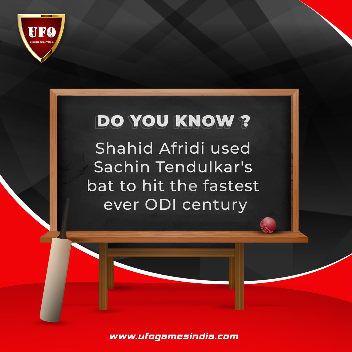 He scored a 37-ball century against Sri Lanka in 1996 and held the record for the fastest ODI century over 17 years.

#UFOGames #UnlimitedFunOffering #Cricket 
#cricketlovers 
#cricketer  
#cricketfacts 
#cricketmerijaan  
#cricketfacts
#CricketTwitter