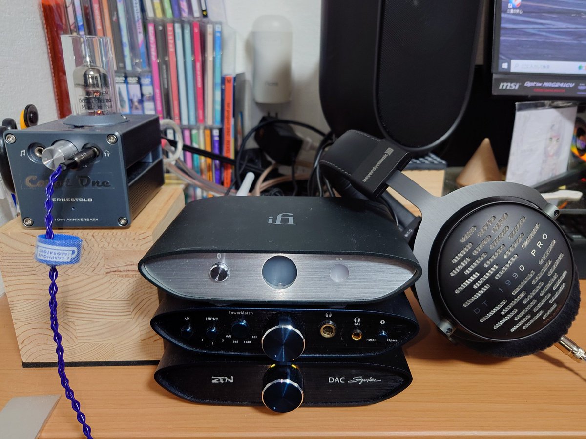 takayosi920's tweet photo. #CarotOne #beyerdynamic #サウンドハウス #結束バンド 
今夜は久しぶりに、Carot Oneにbeyerdynamic1990Pro
曲は、結束バンド🎸 https://t.co/TNKvjljFRf