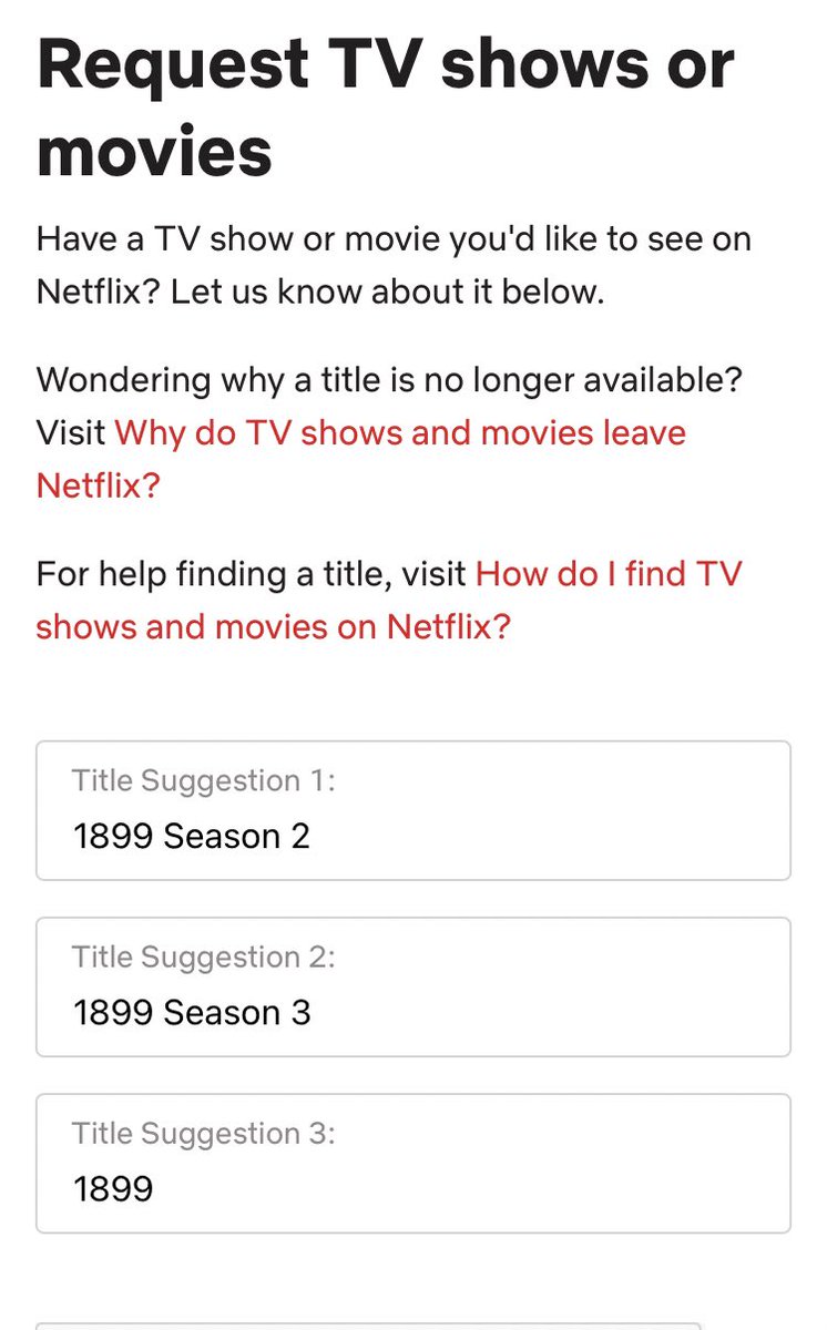 1899Netflix's tweet image. You want more of 1899? Let Netflix know by requesting 1899 Season 2 and Season 3 on this website: help.netflix.com/en/titlerequest