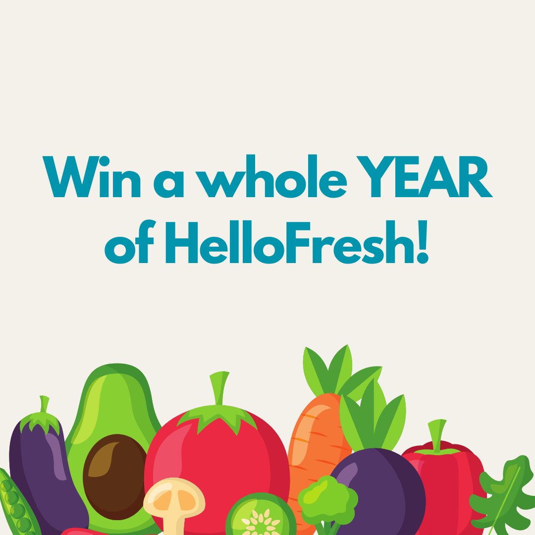 Play the Kingston Lottery this month and you could win a whole year of HelloFresh for just £1 per ticket! 🥗

Buy your tickets here:
kingstonlottery.co.uk/support/the-fi…

#Kingstonlottery #HelloFresh #win #TheFircroftTrust