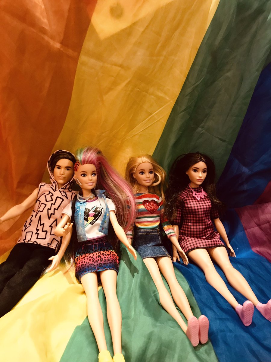 The gangs all here! World, meet Freddie, Dorothy, Glinda and Melissa! Follow to watch our gay adventures! #Barbie #gaysofoz #friendsofdorothy #adventure