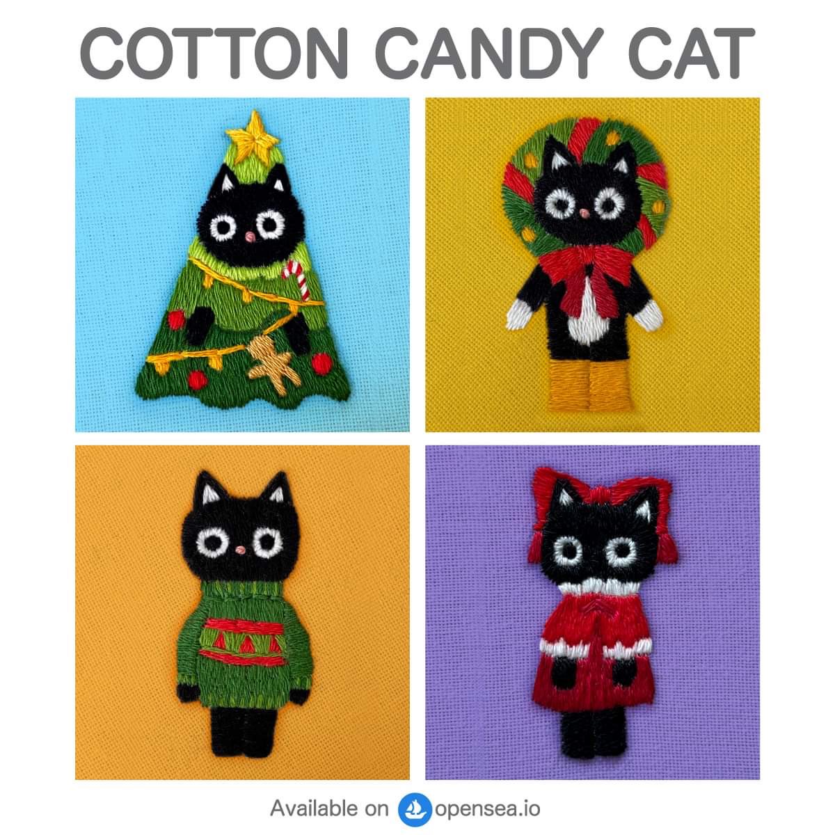 Cotton Candy Cat tweet media