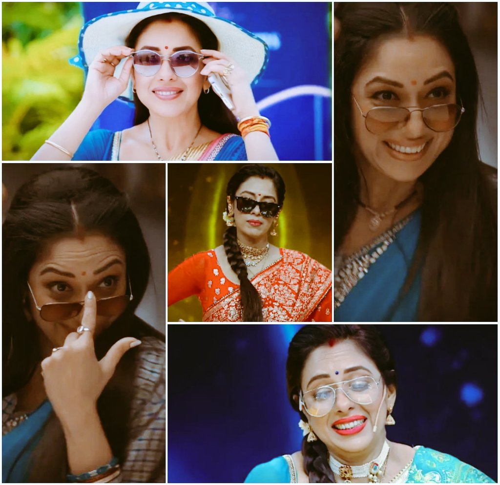 Day 4 of #30daysidolchallenge
She is got the eyes of innocence❤️ 
few of my favorites with glasses❤️ 
MRS Swagger🤩🤩🤩 
#Rupaliganguly #Anupamaa