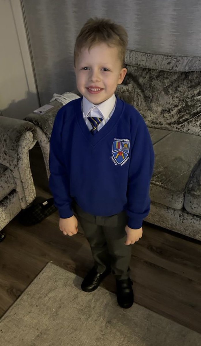 KatieHannon's tweet photo. @MissRoberts_ww Zach got himself dressed this morning &amp; brushed his teeth all by his self! Me and his daddy are very very proud of him and he wanted to me let you know too 🌟 https://t.co/4BUmlWMzt5
