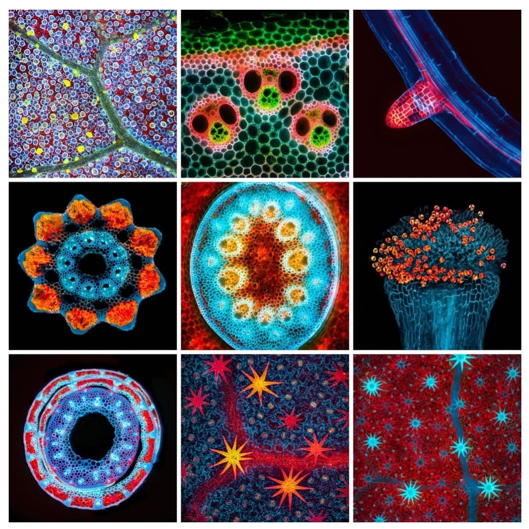 JanMartinek4's tweet photo. My best 9 microphotographs of 2022 according to Instagram likes. IG: @plant__microverse

#microscopy #plantscience #scicomm #sciart https://t.co/N1MIVULCPl