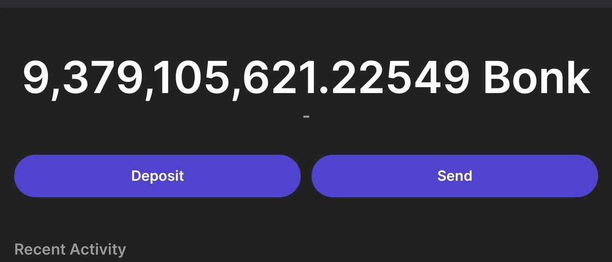 Done sending the 100M to random wallets on my first post. Now let's do it again. But let's make it big. 1 lucky winner who will retweet and follow me for 50M $bonk. Lezzzzgoooo