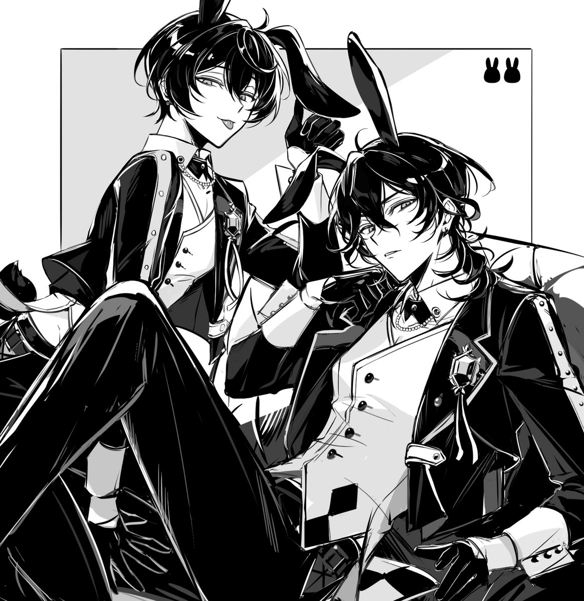 9_rnnr's tweet photo. 🐰🐰🖤 https://t.co/5XTX7gWEbC