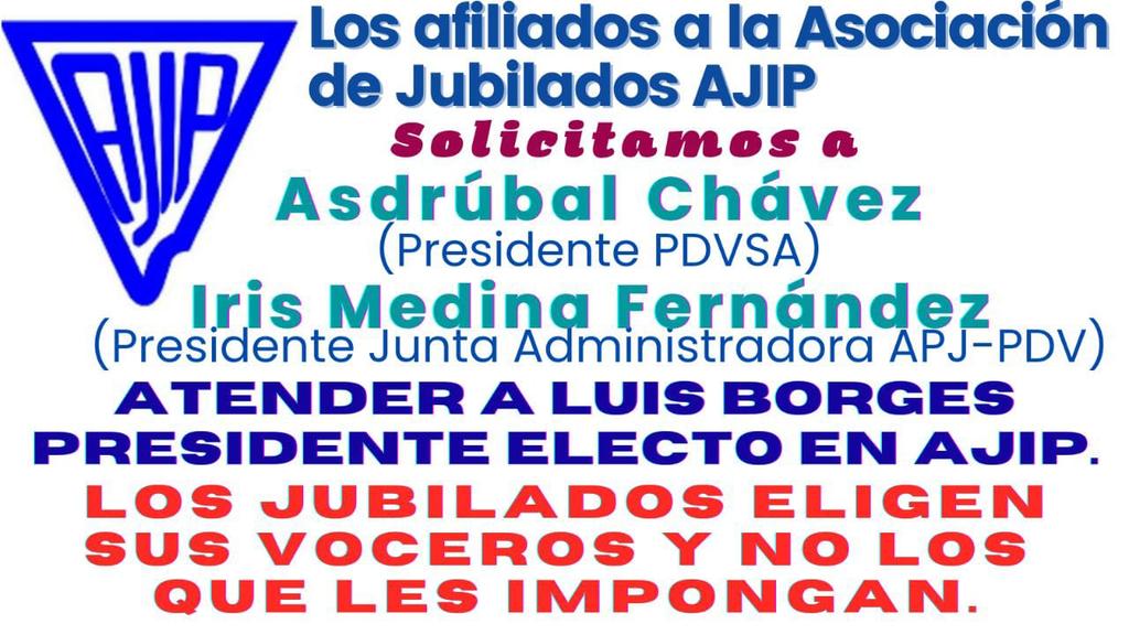 *Los jubilados eligieron sus voceros para ser representados ante PDVSA e instituciones del Estado.*