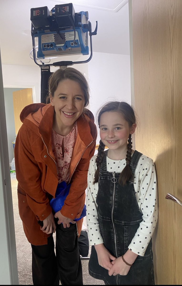 savannahkunyo's tweet photo. Filming The Tower with @WhelanGemma last year ❤️ https://t.co/ia7CHqAGGw