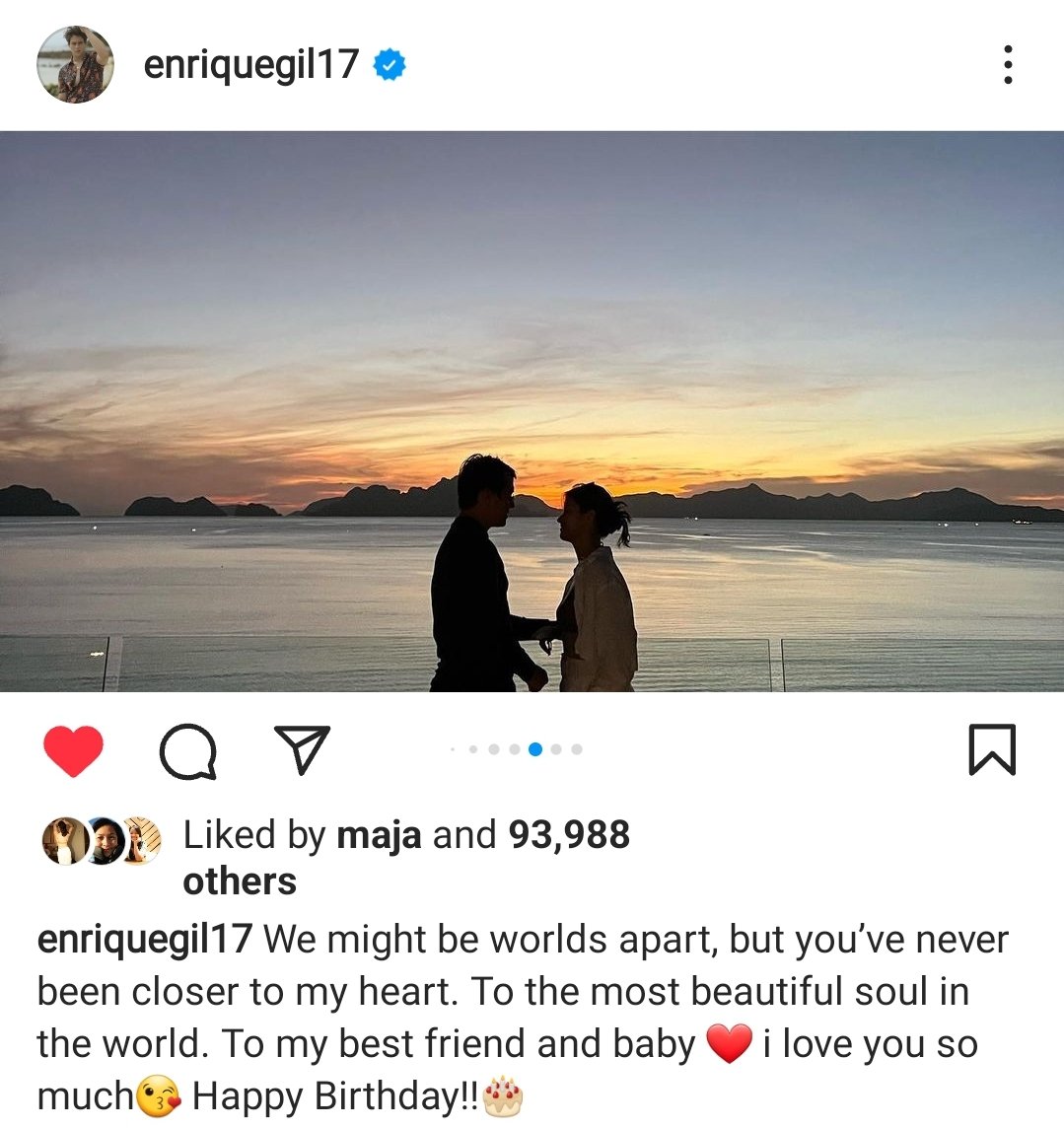 Oh, Quen. There's such strength, and depth, and devotion to the way you give your heart. May all your sunsets belong to each other❤️.