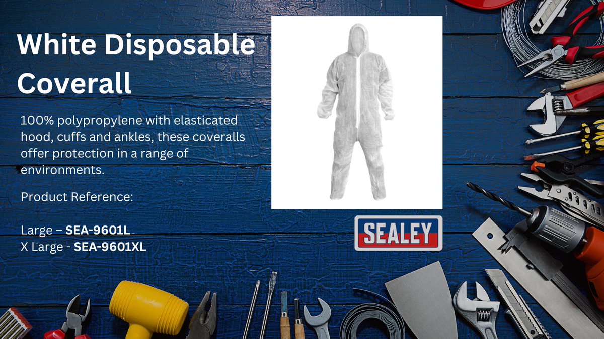 RICO_EUROPE's tweet image. White Disposable Coverall

100% polypropylene with elasticated hood, cuffs and ankles, these coveralls offer protection in a range of environments.

ricoeurope.com/gb/oils-lubric… 

#Sealey #Coveralls