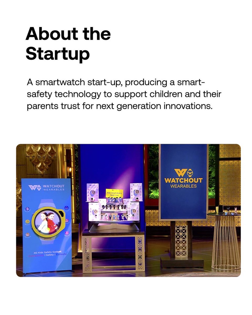 teamflexbox's tweet photo. @WatchOutWear is a technology-driven company which believes that high-end tewchnology along with elegant looks can give gadgets a new dimension.

Abhisek Baheti (CEO) founded it in Jan 2022.
 #SharkTankIndiaS2 #startupindia @WatchOutWear https://t.co/JCNuqwm6k6