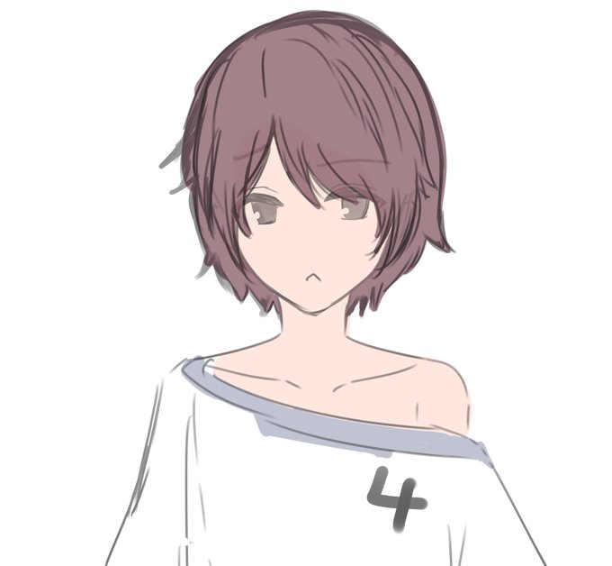 ぱっと描いてみたがショタ描いたことないから無理だな、合間合間に練習するか 