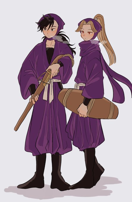 「black footwear purple scarf」 illustration images(Latest)