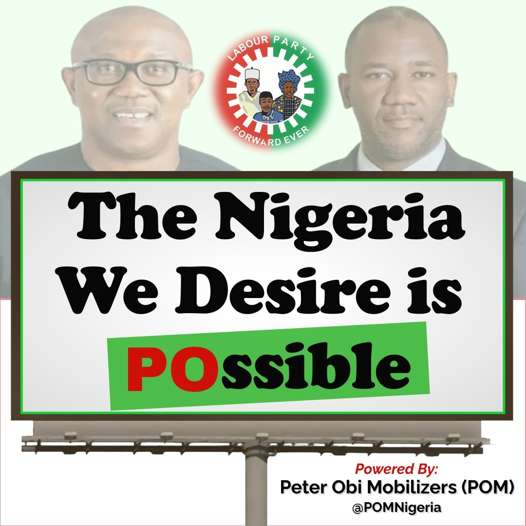 POMNigeria's tweet photo. Forget the Dubai returnee, who's inconsequential in this election; what exactly will be any sane person's reason for voting APC? Is the economy better than it was 8 years ago? Is security better than 8 years ago? 

Vote for the POssibility of a prosperous nation.  #HopeRekindled https://t.co/MdxcabtNuv