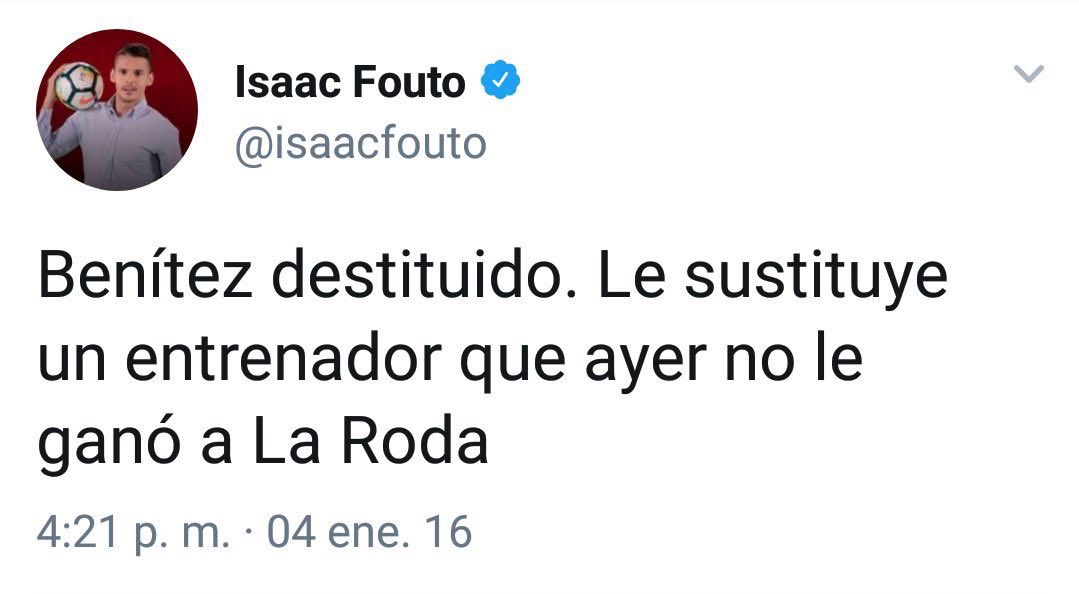 MadridSports_'s tweet photo. Este tuit cumple ahora mismo siete años. 

Historia de Twitter. Inolvidable. https://t.co/IKGUq8NwWP