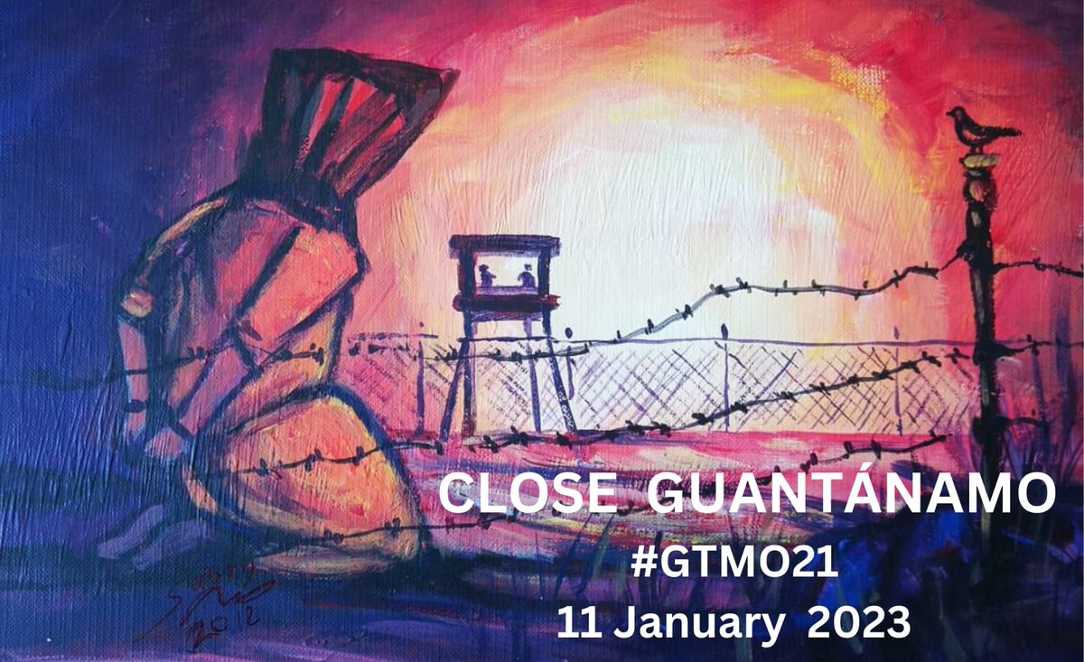 MansoorAdayfi's tweet photo. #CloseGuantanamo
#Gtmo20
#DontForgetUsHere
🟧7️⃣7️⃣9️⃣ prisoners
🟧6️⃣0️⃣ children
🟥 9️⃣ men died
Now:
🟧3️⃣5️⃣ remain
🟧2️⃣1️⃣ cleared for release.

         🟧#GUANTÁNAMO🟧
         7️⃣ 6️⃣6️⃣4️⃣  D A Y S
@JoeBiden  
@POTUS
#artfromguantanamo 
#CIAtortureprogram 
Artist Sabri Al-Qurashi https://t.co/0HoZSAVPhn