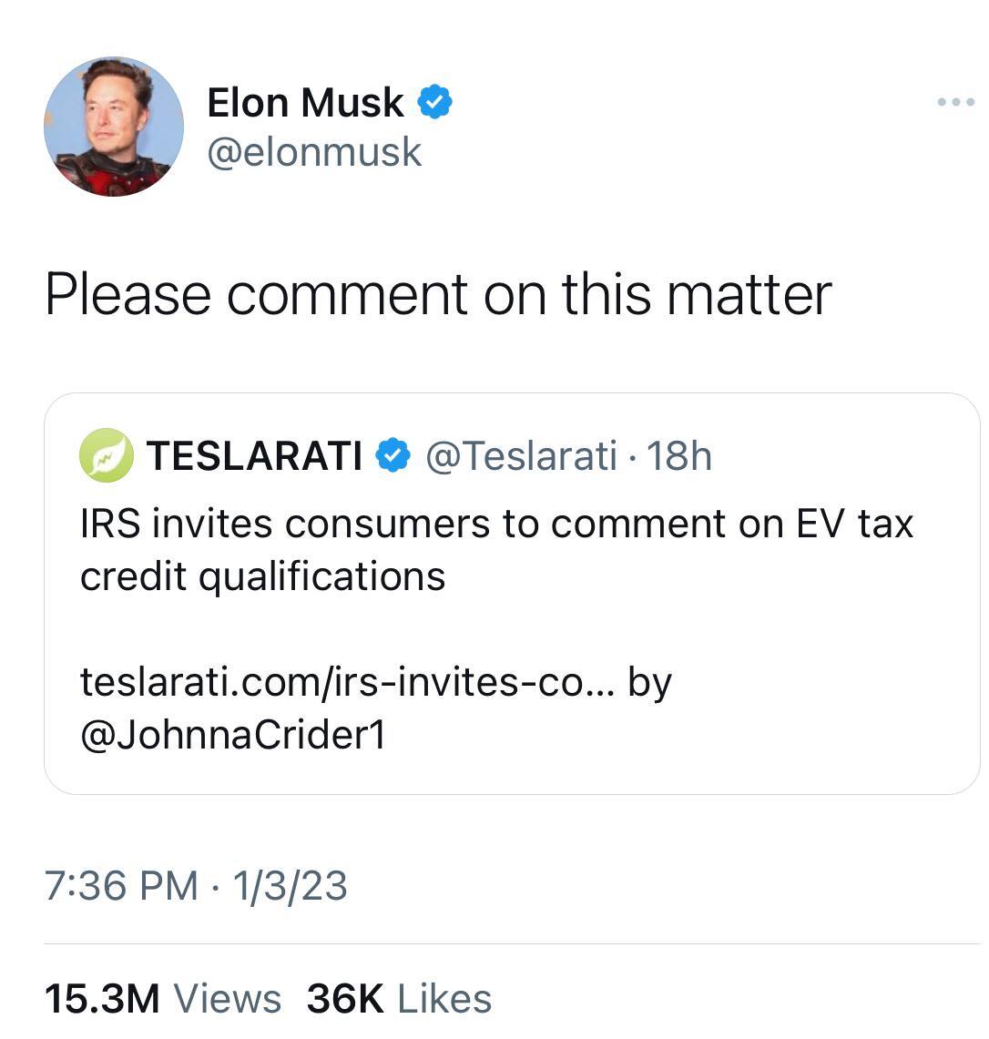 MorePerfectUS's tweet photo. Elon Musk is asking his followers to write the government in favor of larger EV subsidies for Tesla — just 1 year after advocating to kill the subsidies entirely. https://t.co/sVT2BzcvFQ