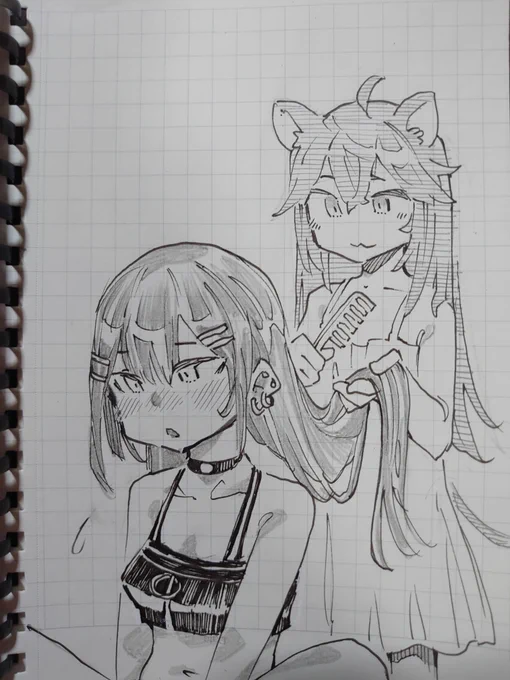 かわいい女の子を描きました。
#TOWART
#るるどらいおん 