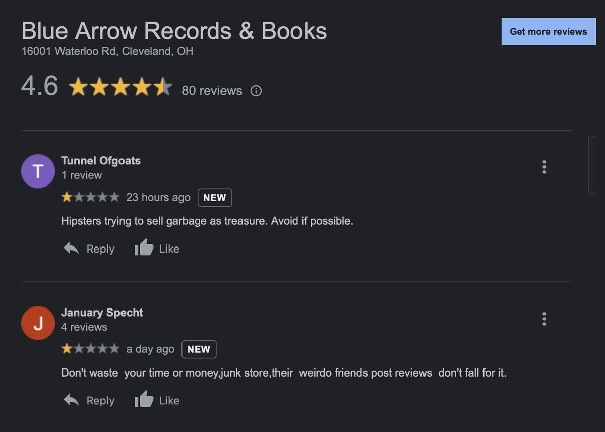 Blue Arrow Records tweet media